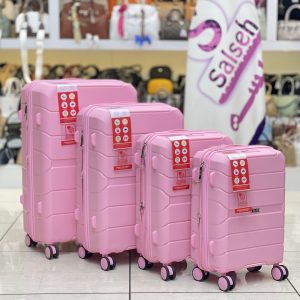 چمدان نشکن تی ام صورتی