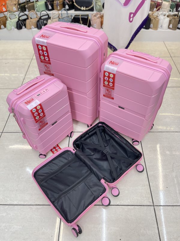 چمدان نشکن تی ام صورتی