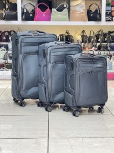 چمدان برزنتی اعلا طوسی