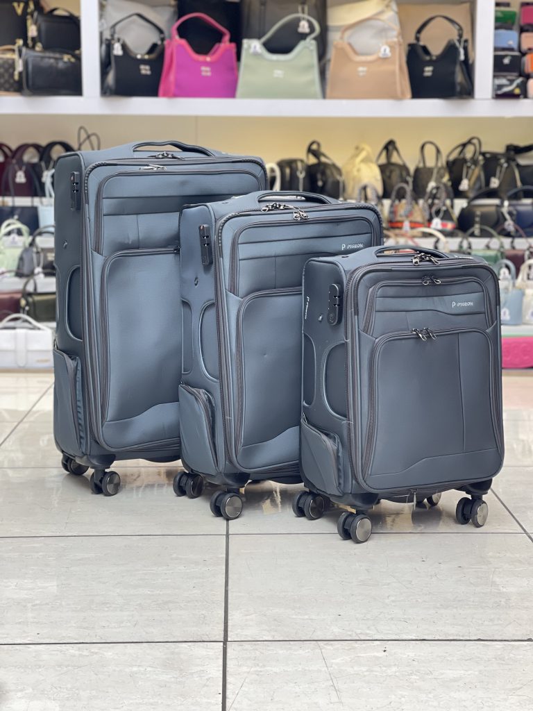 چمدان برزنتی اعلا طوسی