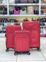 چمدان برزنتی اعلا قرمز