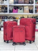 چمدان برزنتی اعلا قرمز