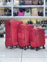 چمدان برزنتی اعلا قرمز