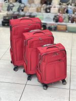 چمدان برزنتی اعلا قرمز