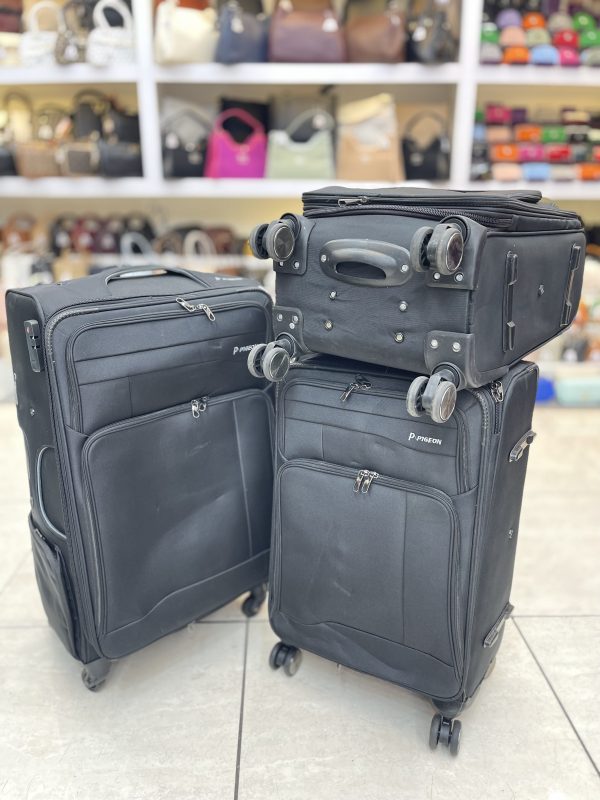 چمدان برزنتی اعلا مشکی