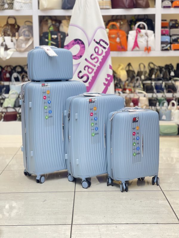 چمدان نشکن اسپید آبی