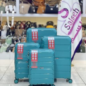 چمدان نشکن تی ام آبی