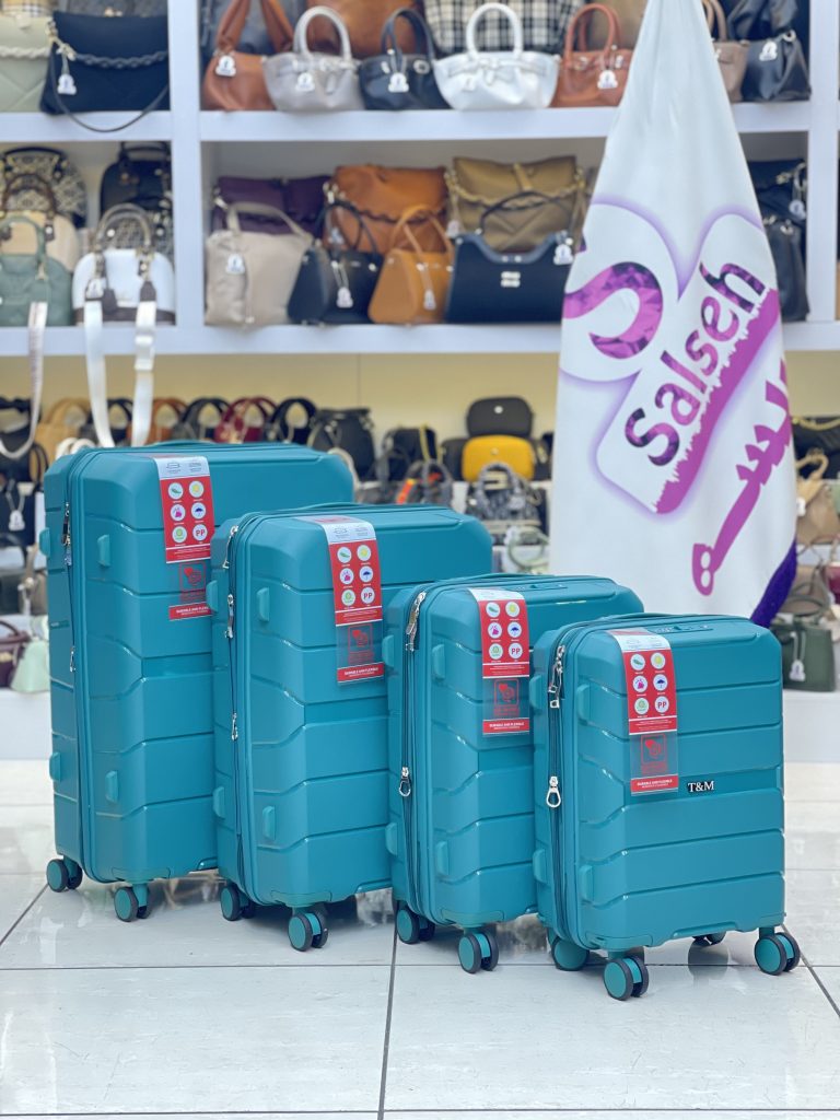 چمدان نشکن تی ام آبی