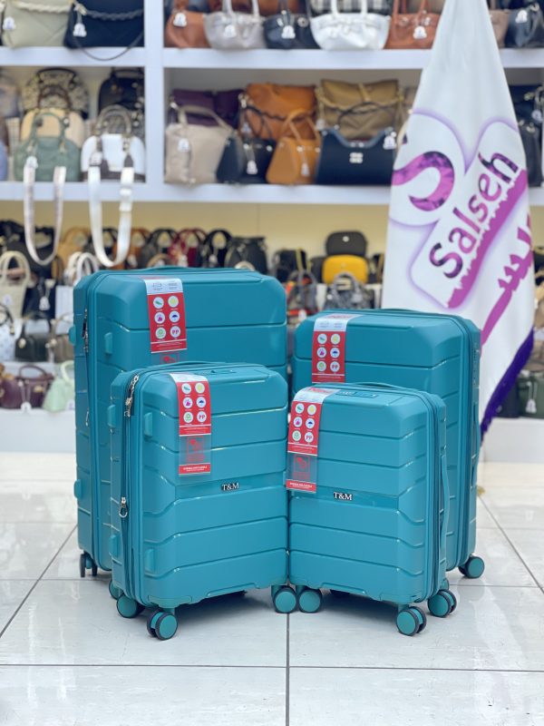 چمدان نشکن تی ام آبی
