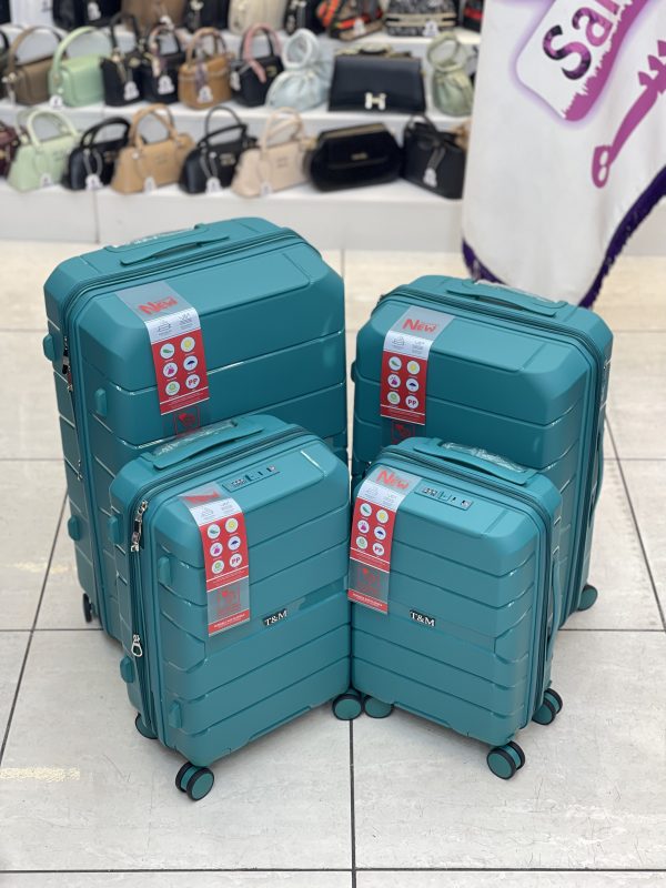 چمدان نشکن تی ام آبی