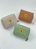 کیف پول و جاکارتی گل افتابگردون