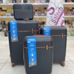 چمدان نشکن ریکاردو مشکی قهوه ای