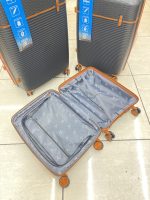 چمدان نشکن ریکاردو مشکی قهوه ای
