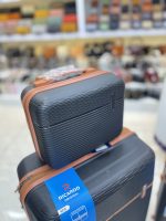 چمدان نشکن ریکاردو مشکی قهوه ای